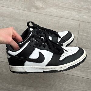 Nike Kids Black and White Sneakers